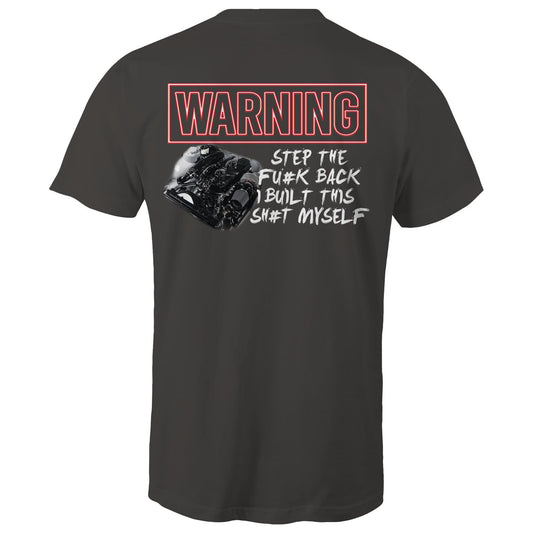 STAND BACK I BUILT THIS AS Colour Mens T-Shirt