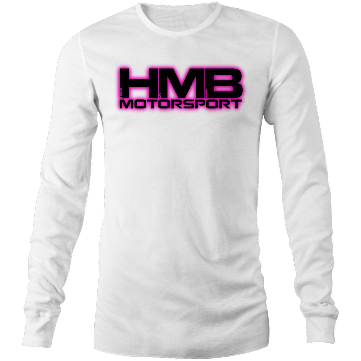 HMB Pink AS Colour Mens Long Sleeve
