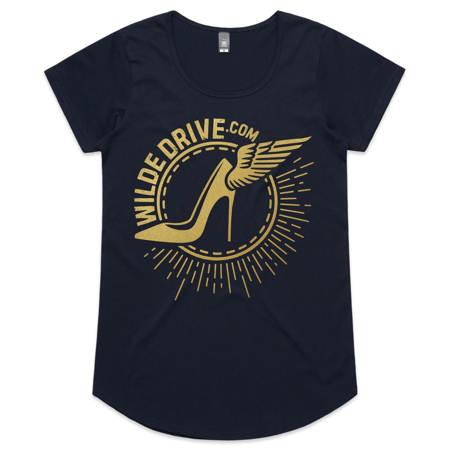 WILDE DRIVE.COM FRONT AS Colour Mali - Womens Scoop Neck T-Shirt