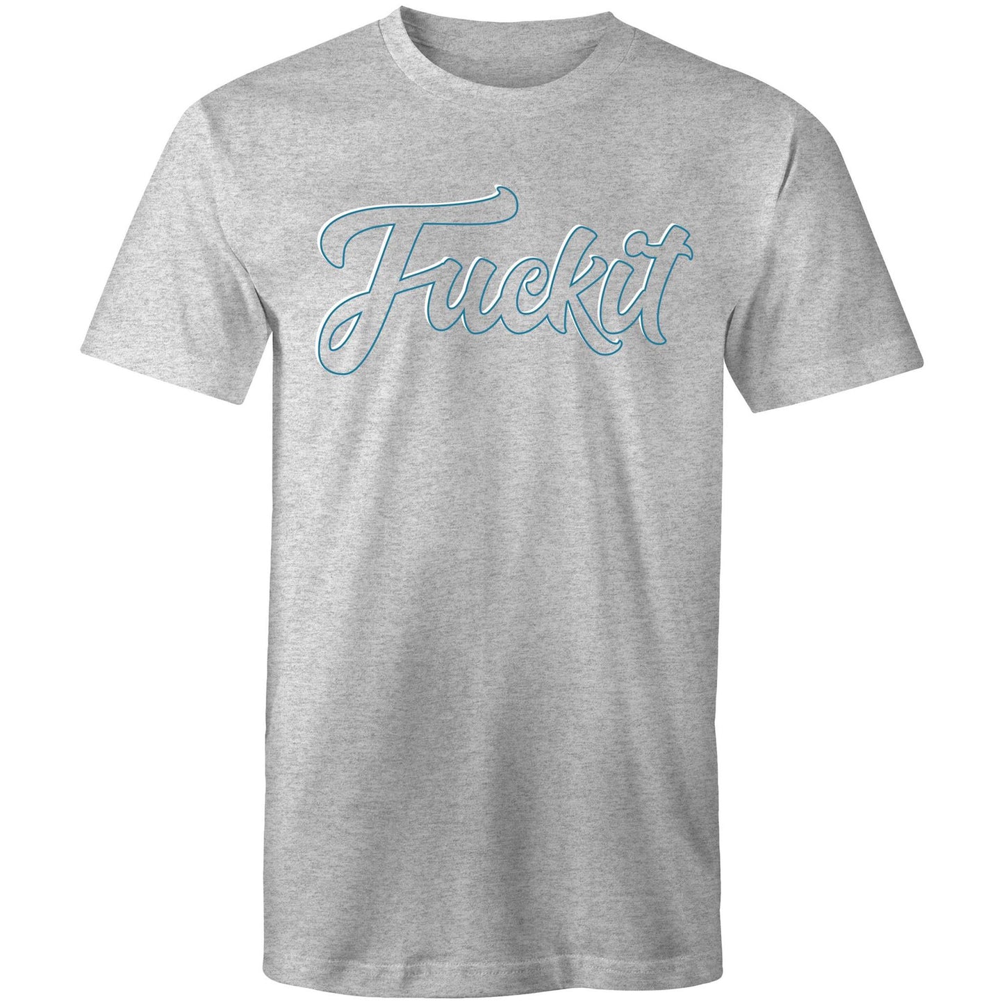 Wheelnuts FCKIT Cursive Purple Outline Tee