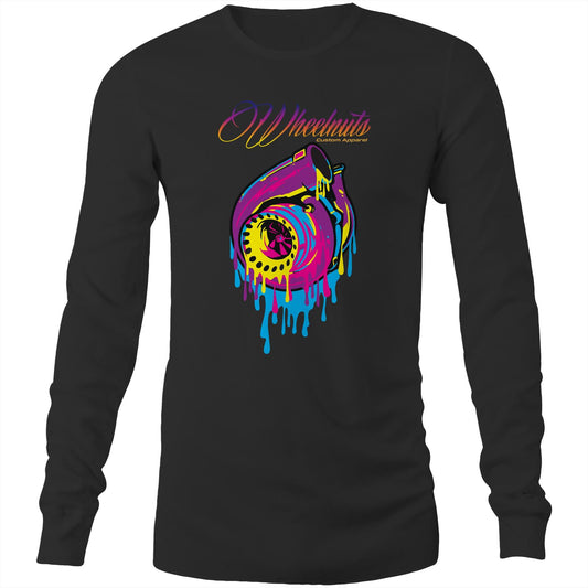 Rainbow Dripping turbo - Mens Long Sleeve T-Shirt