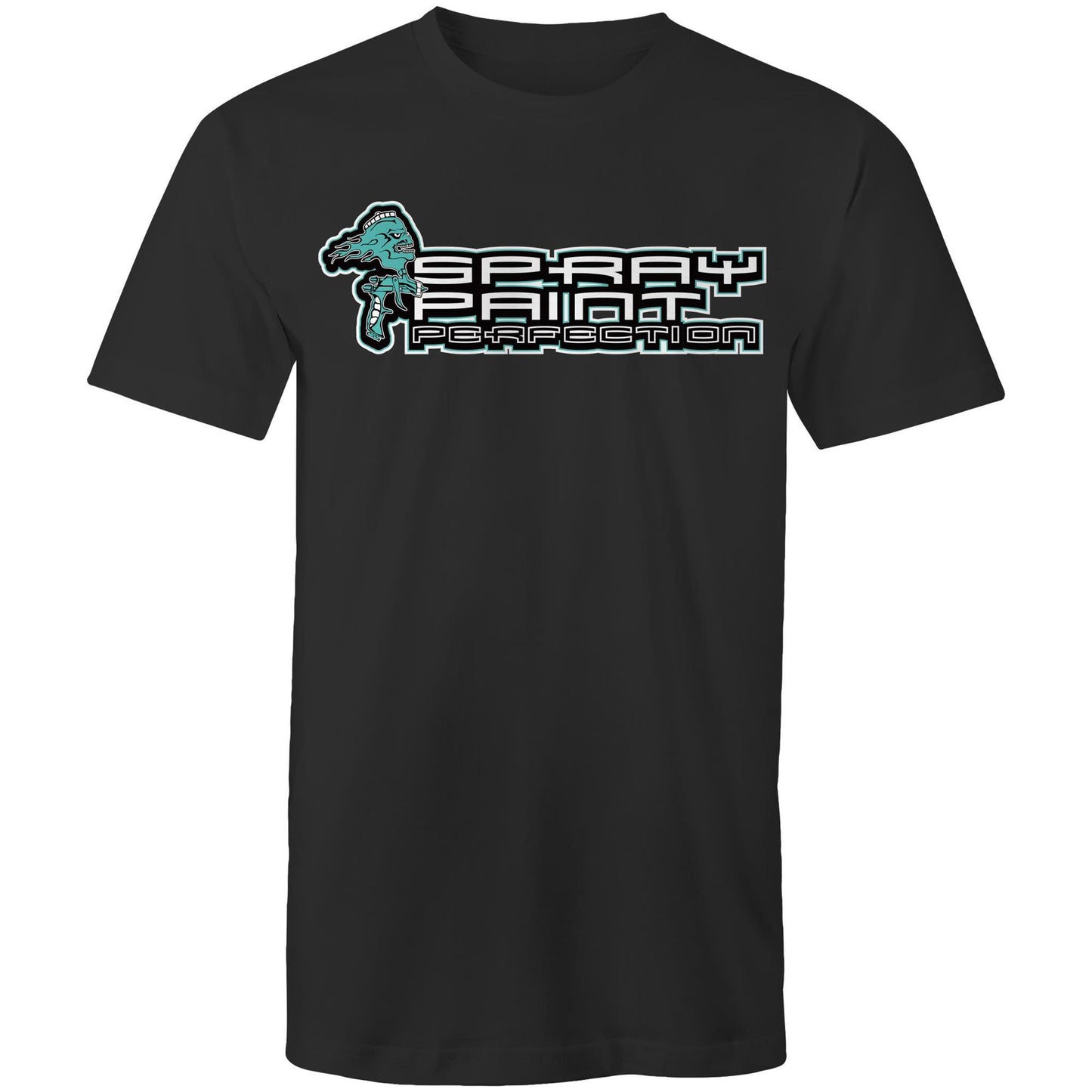 Spray Paint Perfection Double Logo AS Colour Mens Tee
