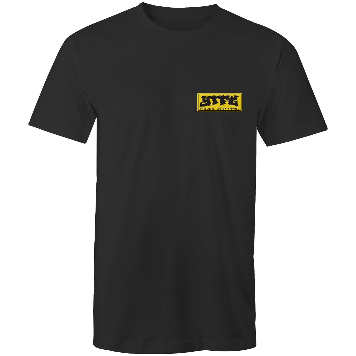 YTFB License Plate Graffiti - Double Logo Tee