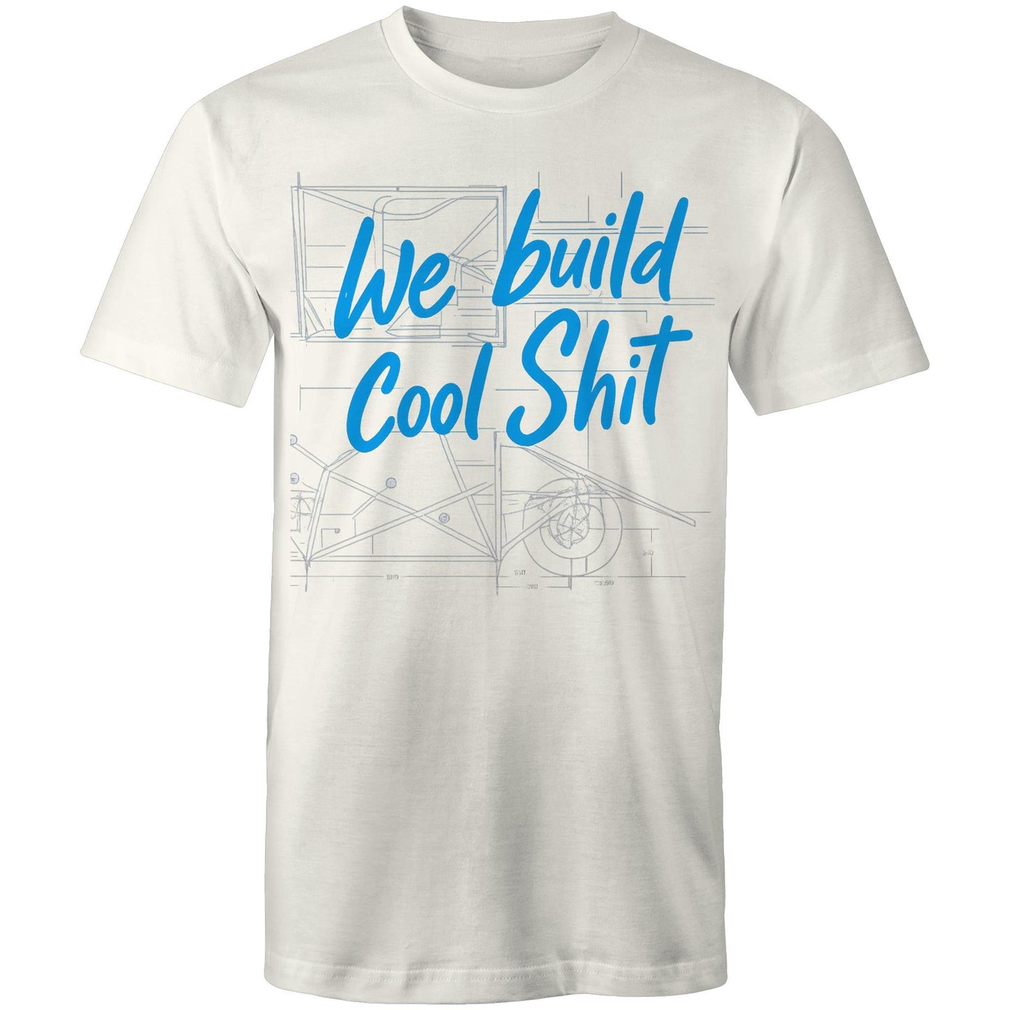 We Build Cool Shit AS Colour Mens T-Shirt