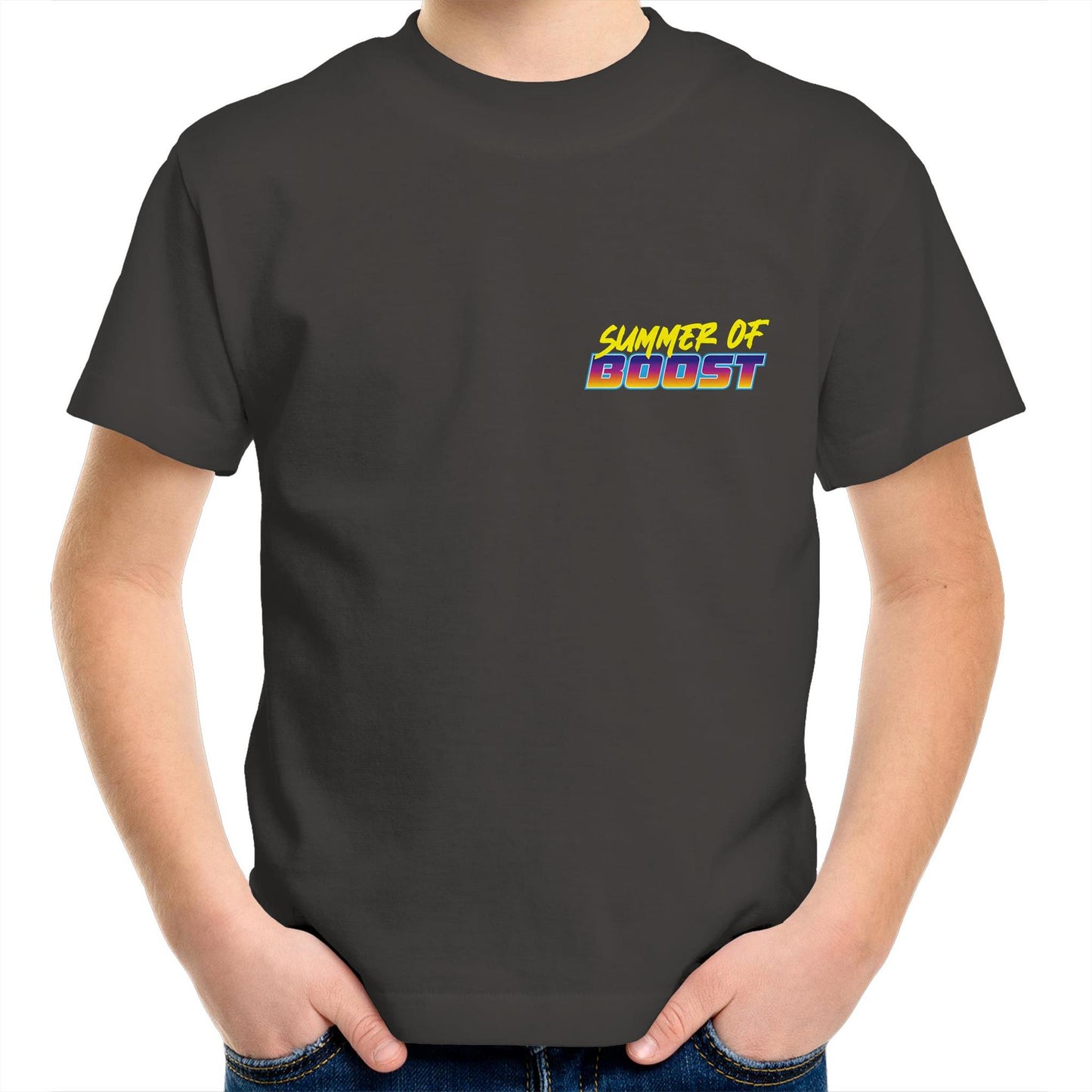Summer Of Boost +Dripping Turbo AS Colour Kids T-Shirt