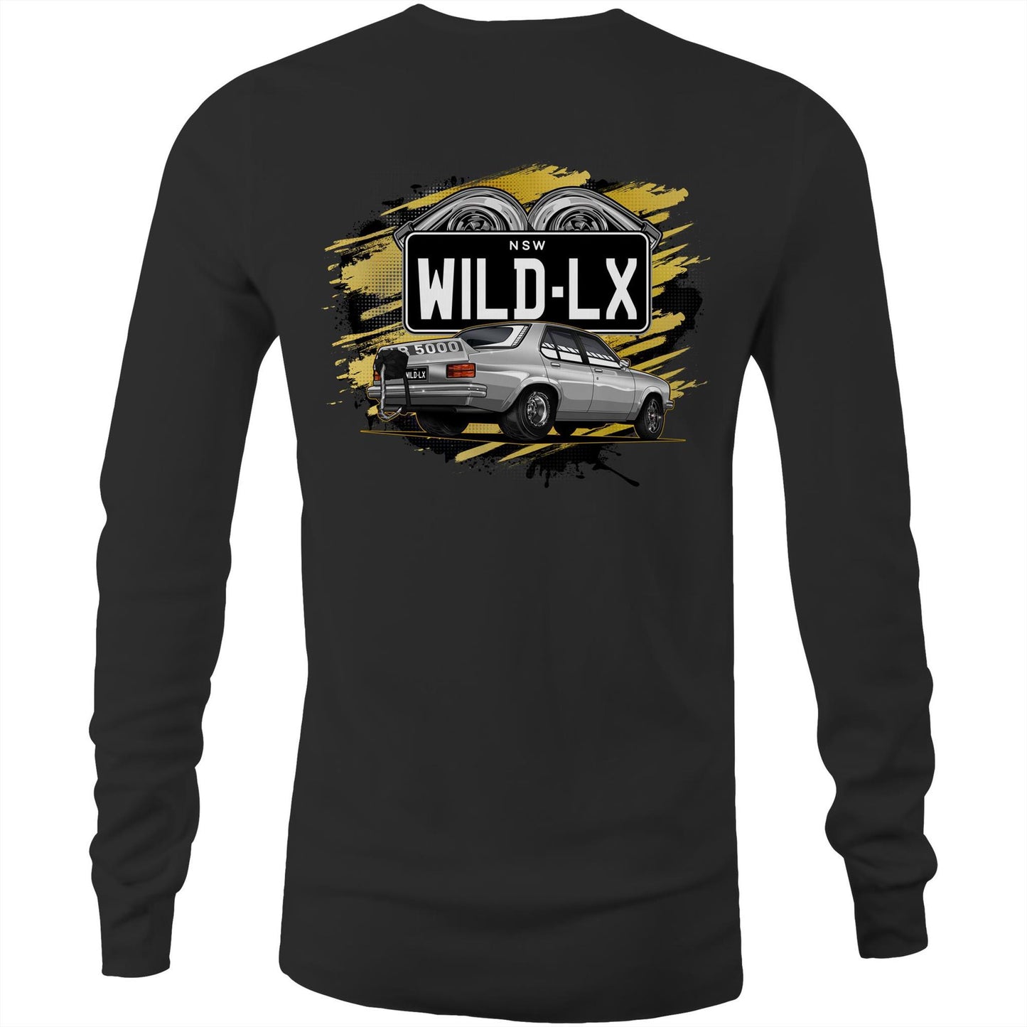 TORANA TT WILD LX AS Colour Mens Long Sleeve T-Shirt