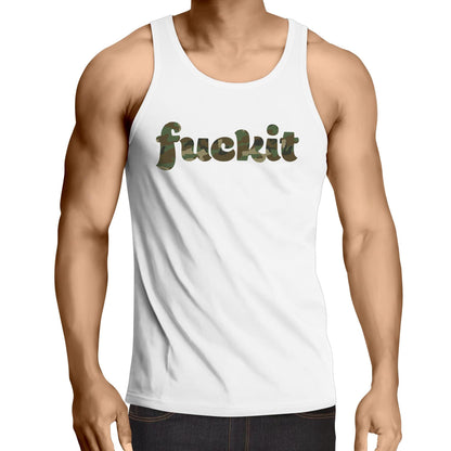 Fuck it - Mens Singlet Top