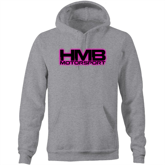HMB Pink Logo AS Colour Stencil Hoodie