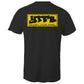 YTFB License Plate Graffiti - Double Logo Tee