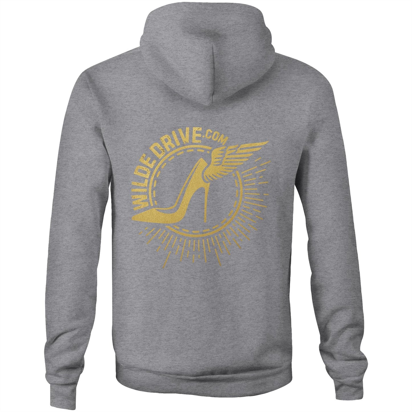 WILDE DRIVE.COM AS Colour Stencil - Pocket Hoodie Sweatshirt