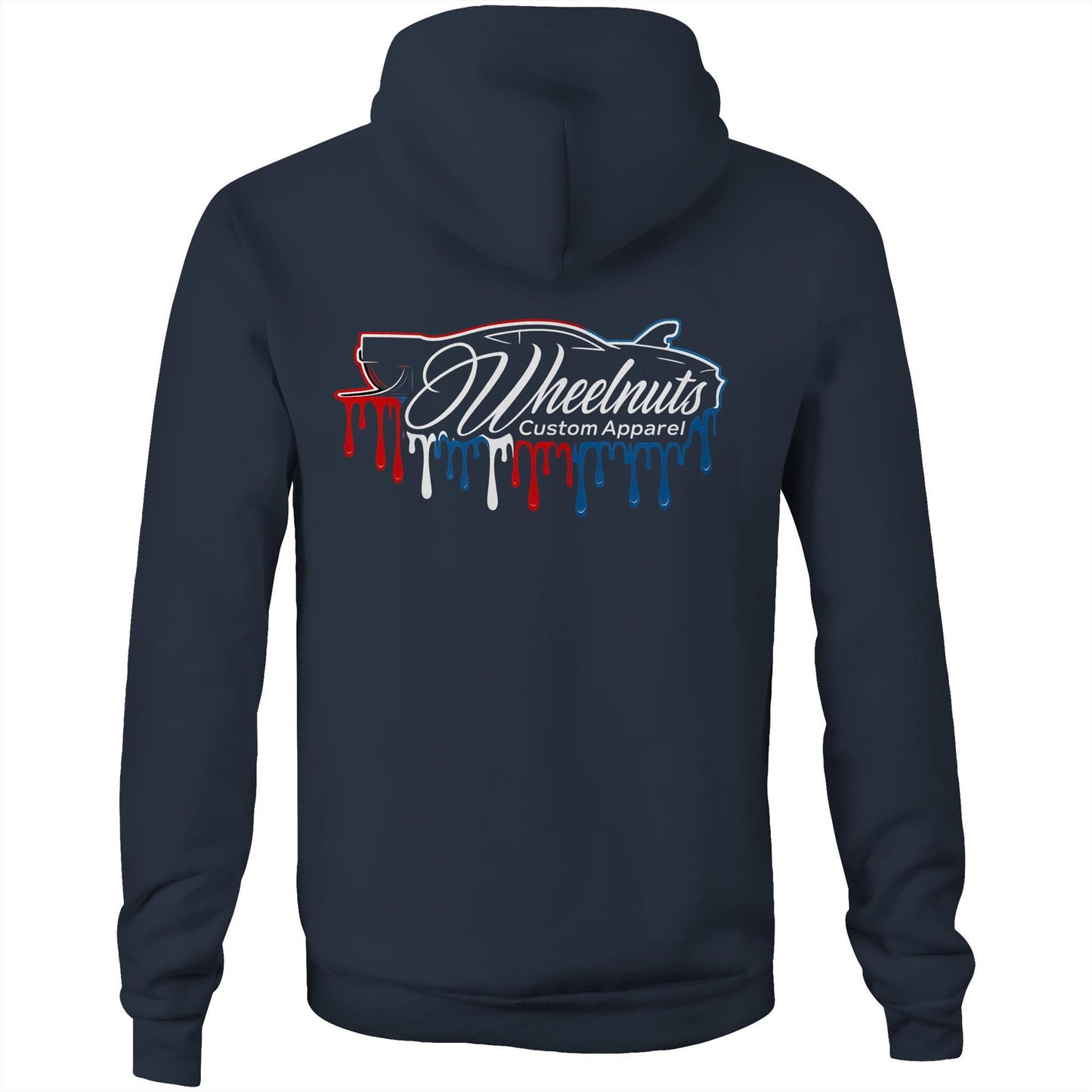 WN Dripping Ozzie AS Colour Stencil - Pocket Hoodie Sweatshirt