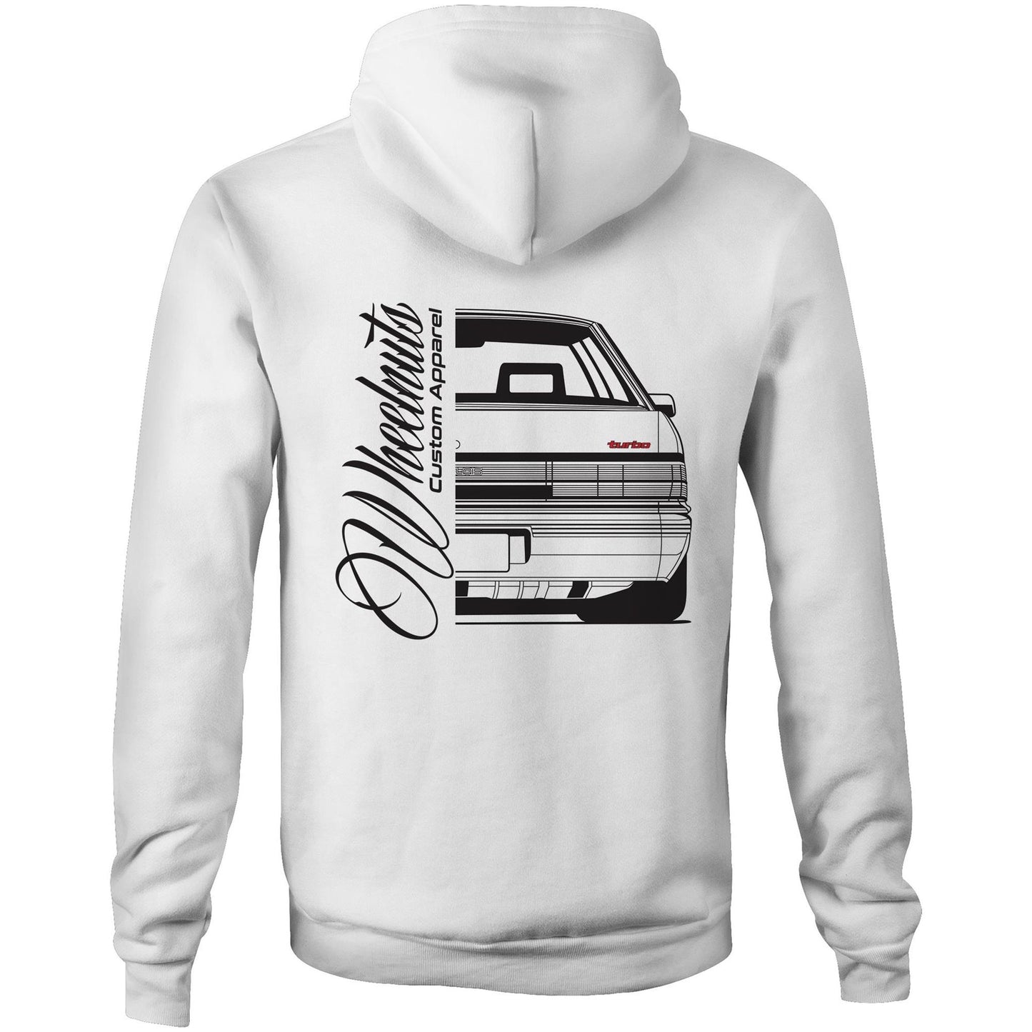 VL Calais Turbo AS Colour Stencil - Pocket Hoodie Sweatshirt