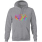 WN Logo Dripping AS Colour Stencil - Pocket Hoodie Sweatshirt