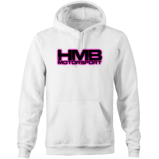 HMB Pink - AS Colour Stencil - Pocket Hoodie Sweatshirt