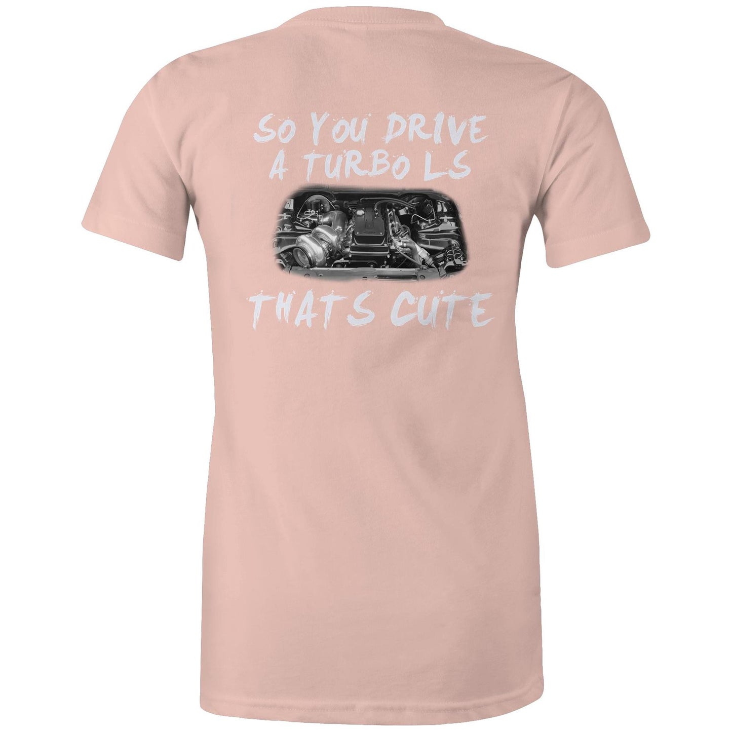 Thats Cute Barra Turbo WN Logo AS Colour Women's Tee