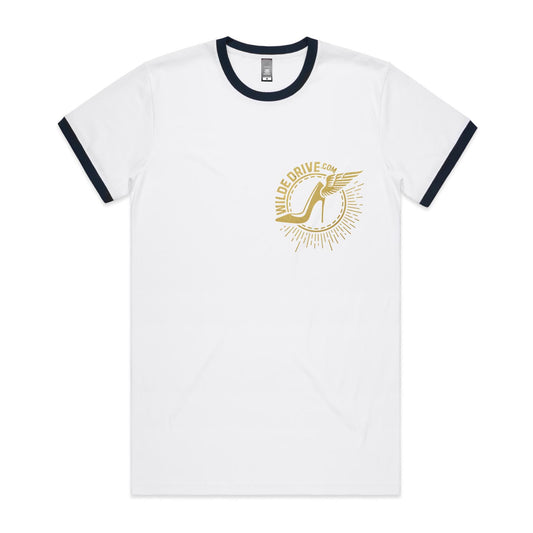WILDE DRIVE.COM RINGER TEE AS Colour