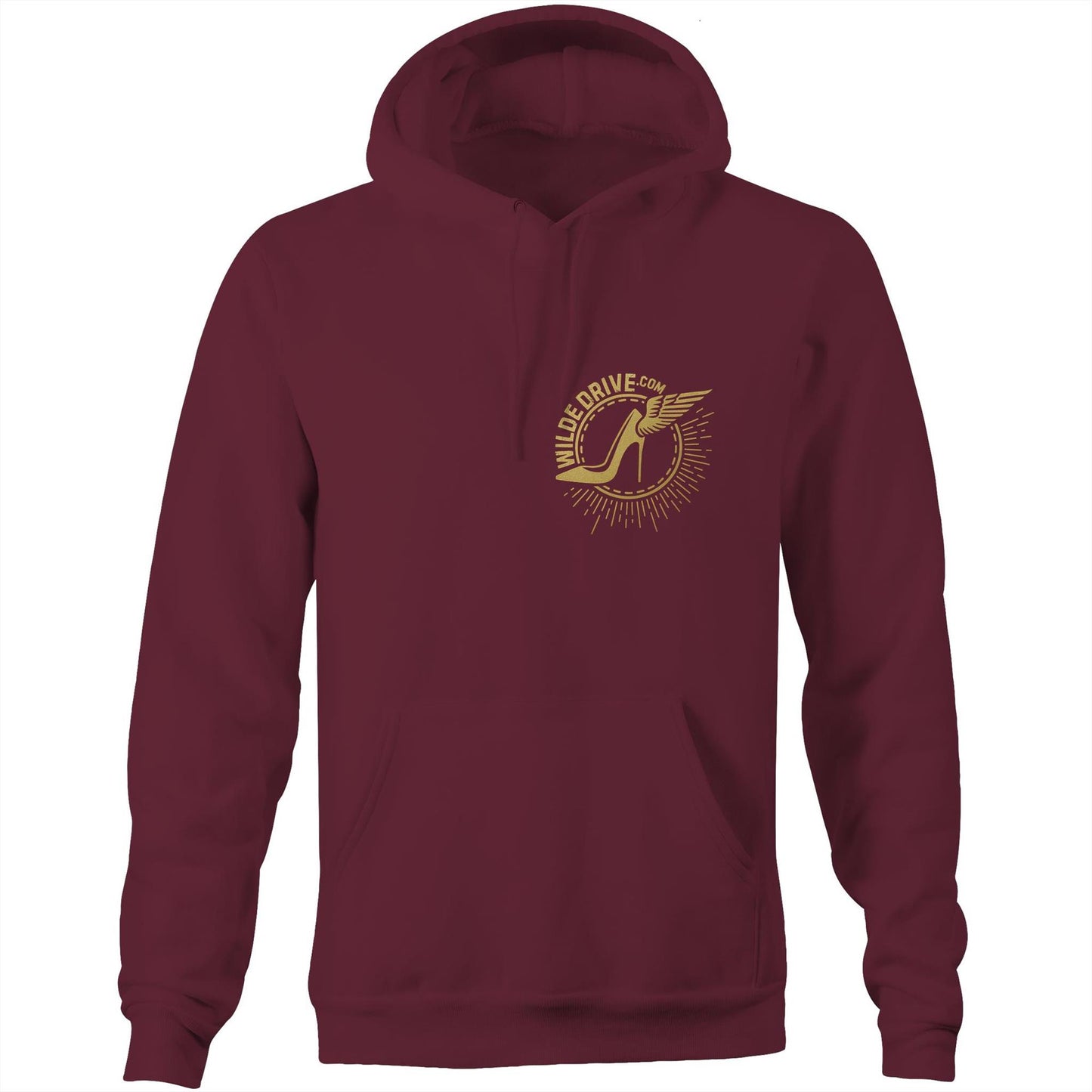 WILDE DRIVE.COM AS Colour Stencil - Pocket Hoodie Sweatshirt