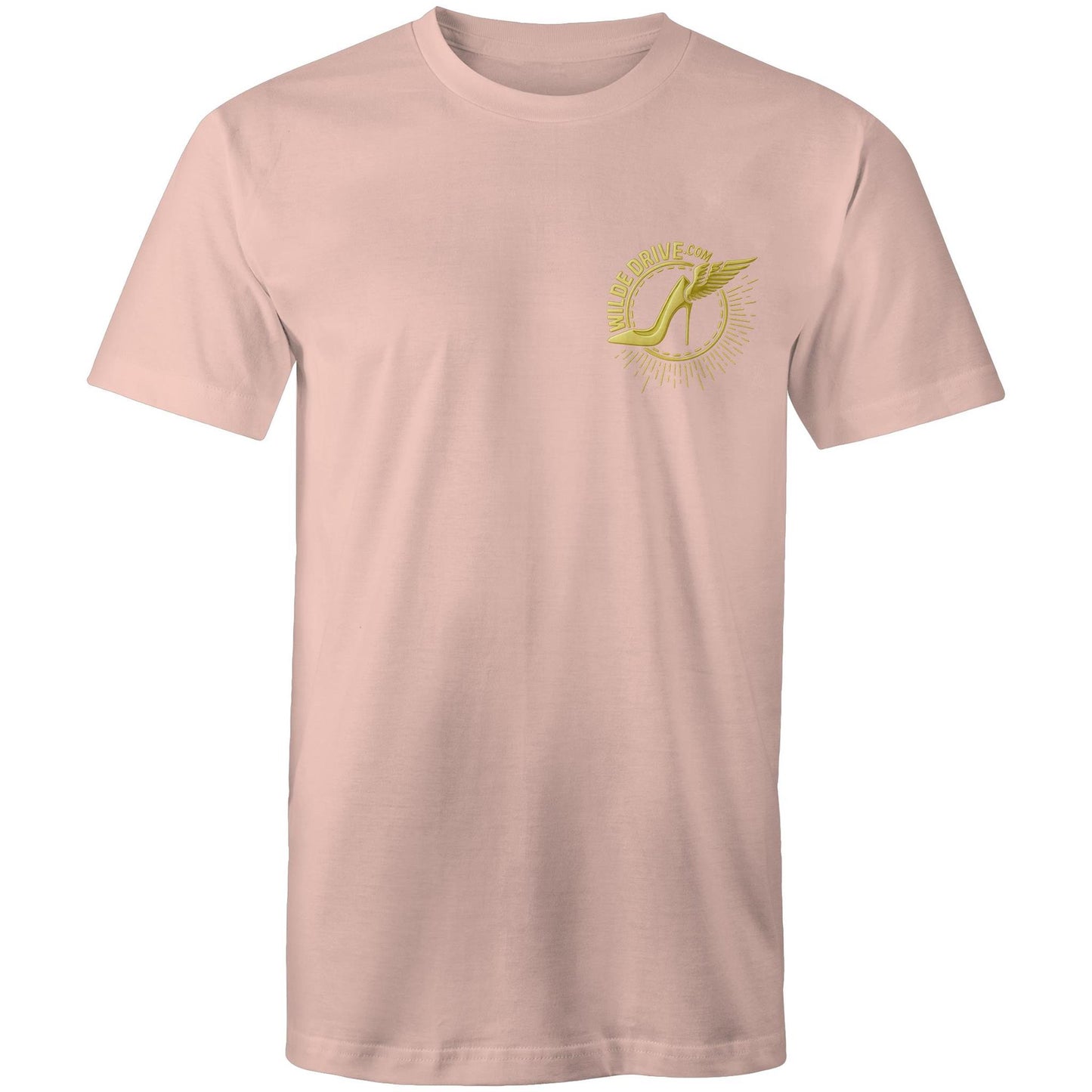 WILDE DRIVE.COM  LIMITED EDITION GOLD CHROME AS Colour Mens T-Shirt