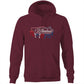 We Build Cool Shit WN Dripping Logo AS Colour Stencil - Pocket Hoodie Sweatshirt
