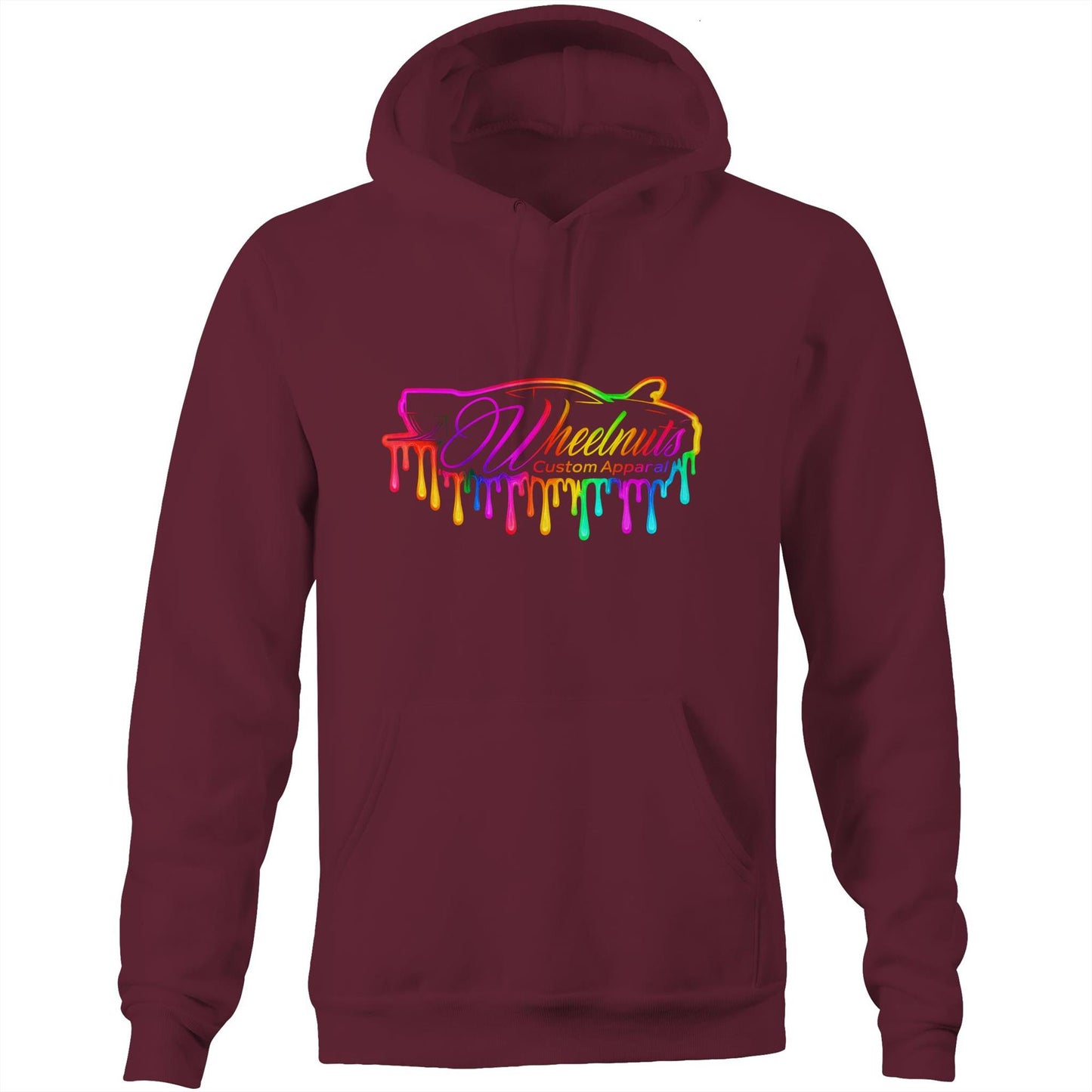 WN Logo Dripping AS Colour Stencil - Pocket Hoodie Sweatshirt