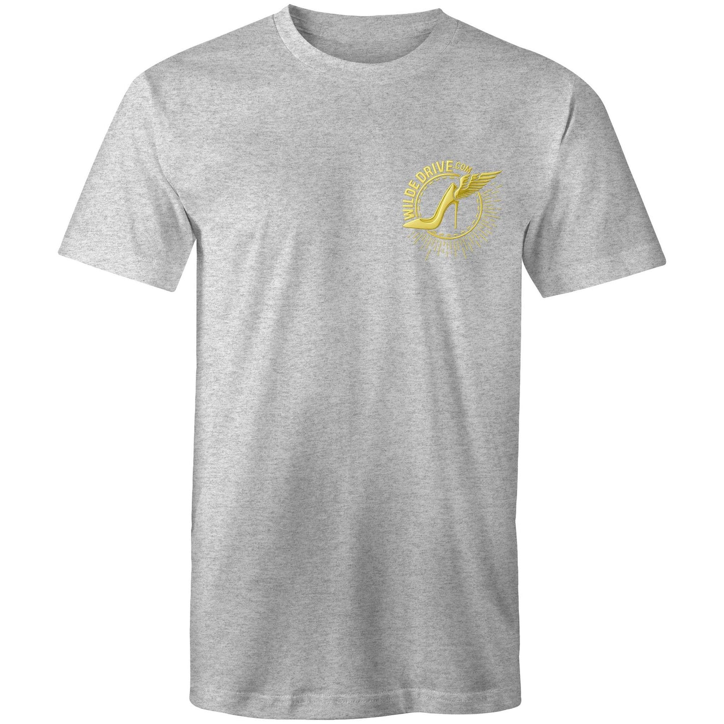 WILDE DRIVE.COM  LIMITED EDITION GOLD CHROME AS Colour Mens T-Shirt
