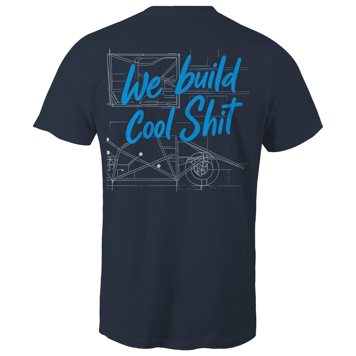 We Build Cool Shit AS Colour Mens T-Shirt