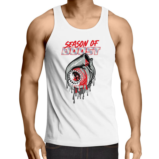 Season Of Boost - Mens Singlet Top