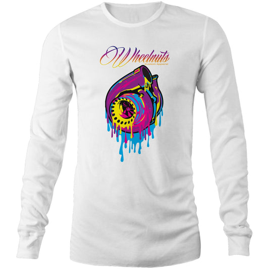 Rainbow Dripping turbo - Mens Long Sleeve T-Shirt