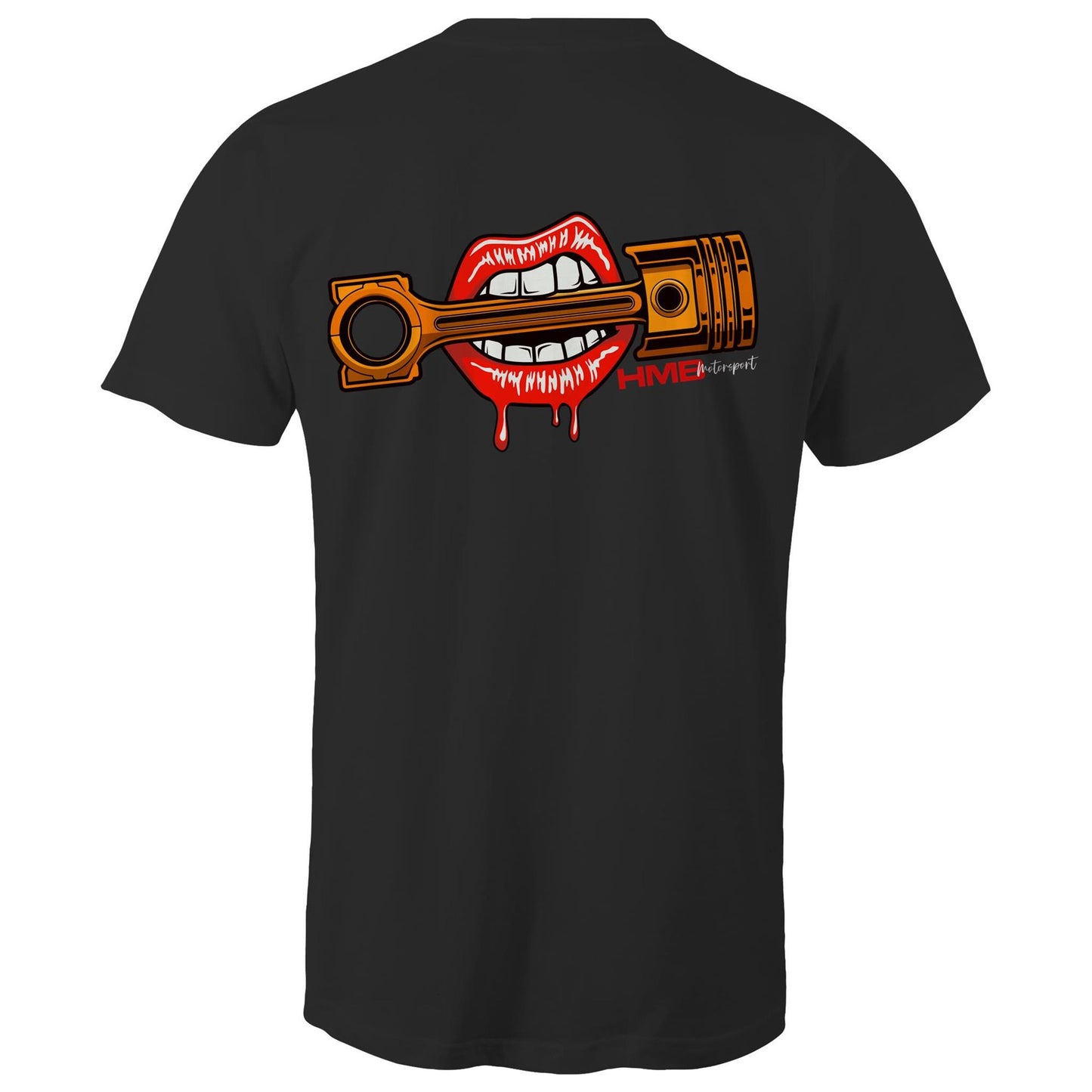 HMB Piston Lips Black  AS Colour Tee