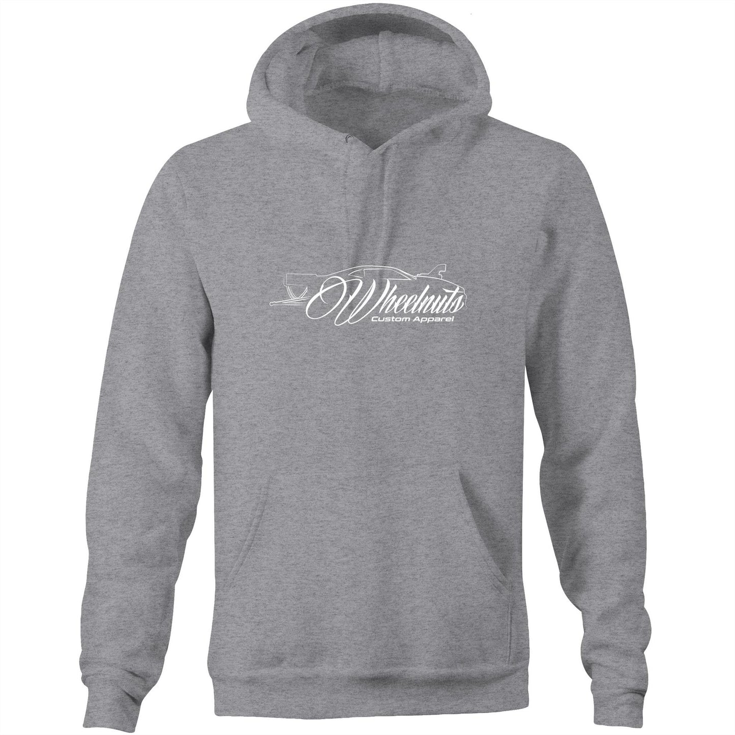 You Wont Do It White WN Logo Drag Car AS Colour Stencil Hoodie