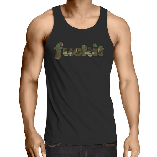 Fuck it - Mens Singlet Top