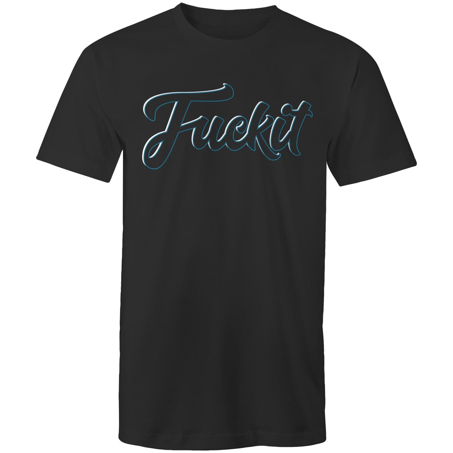 Wheelnuts FCKIT Cursive Purple Outline Tee