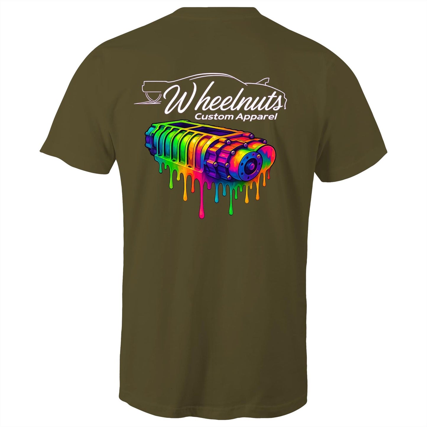 Retro Dripping Blower AS Colour Mens T-Shirt
