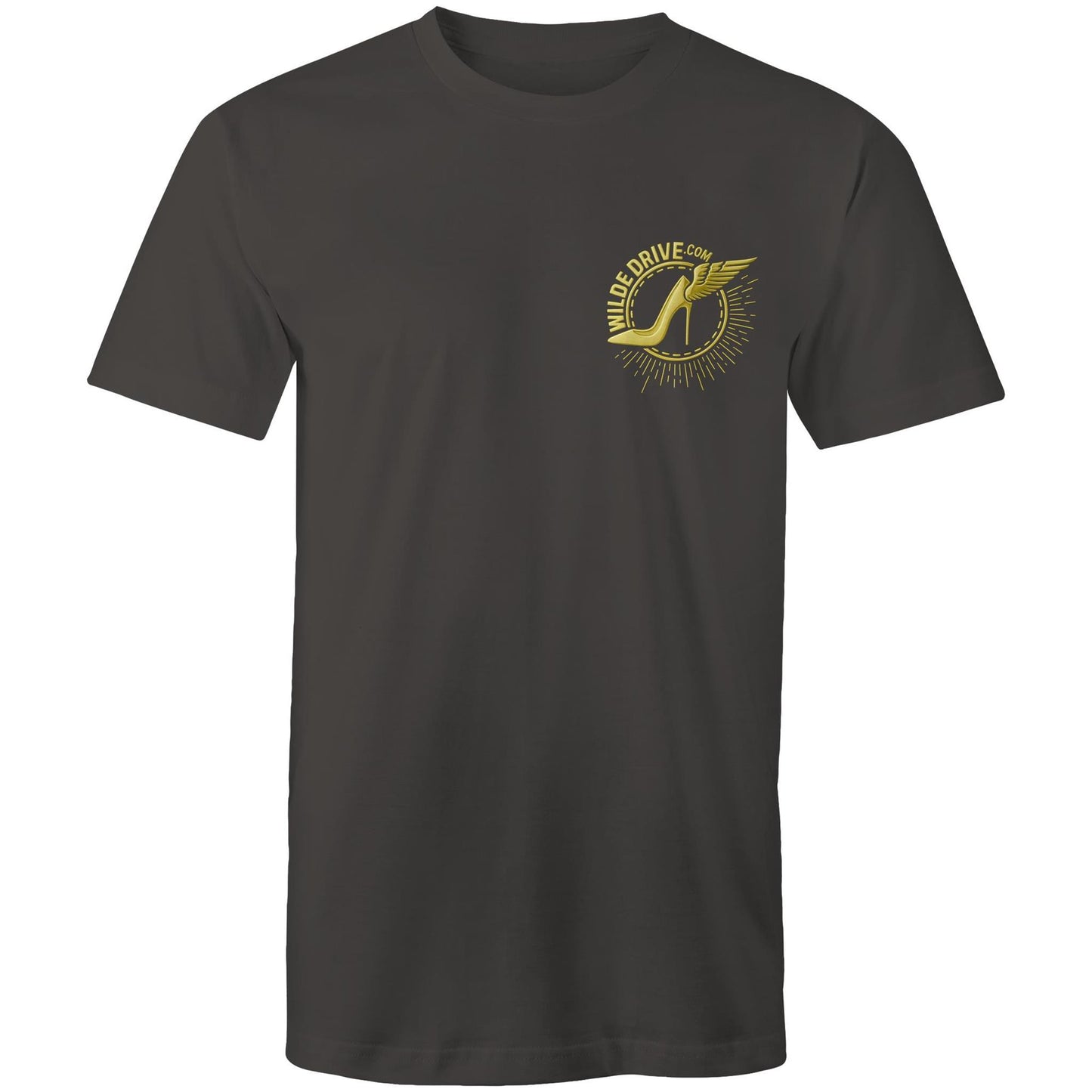 WILDE DRIVE.COM  LIMITED EDITION GOLD CHROME AS Colour Mens T-Shirt