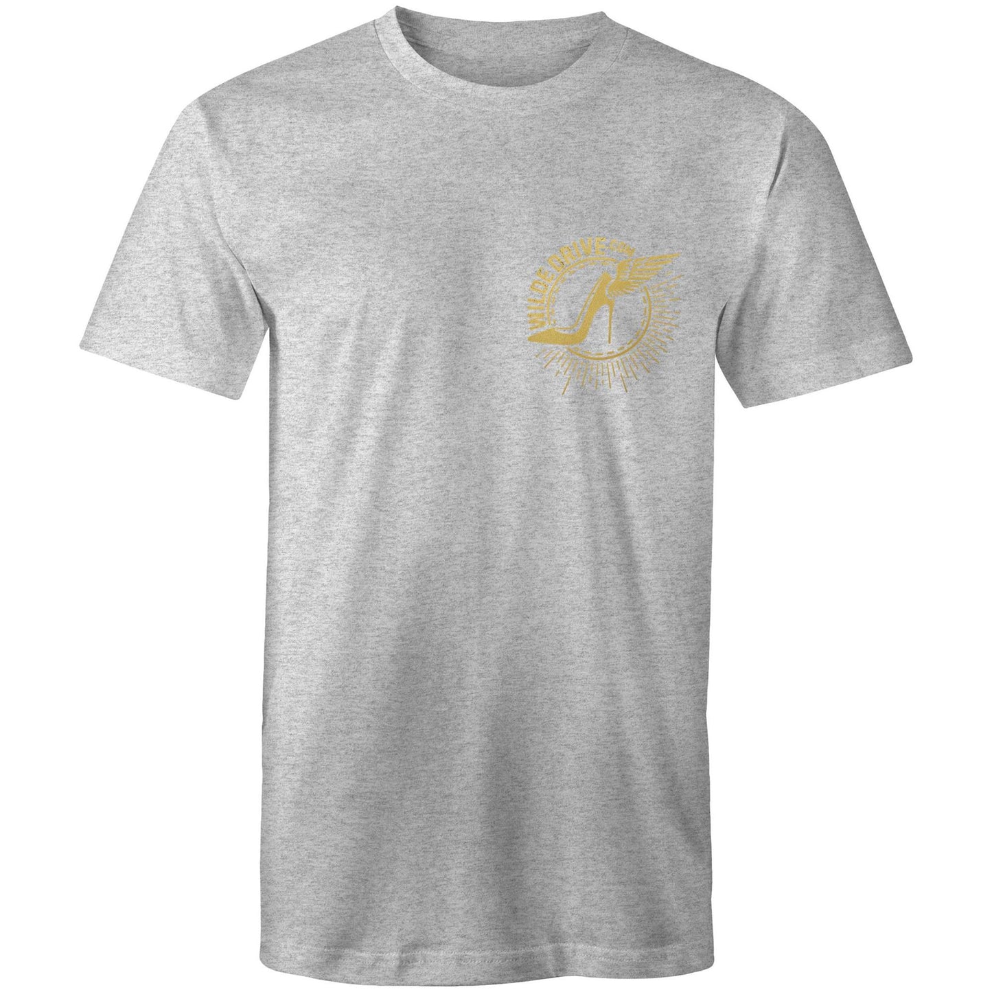 WILDE DRIVE.COM DOUBLE LOGO AS Colour Mens T-Shirt