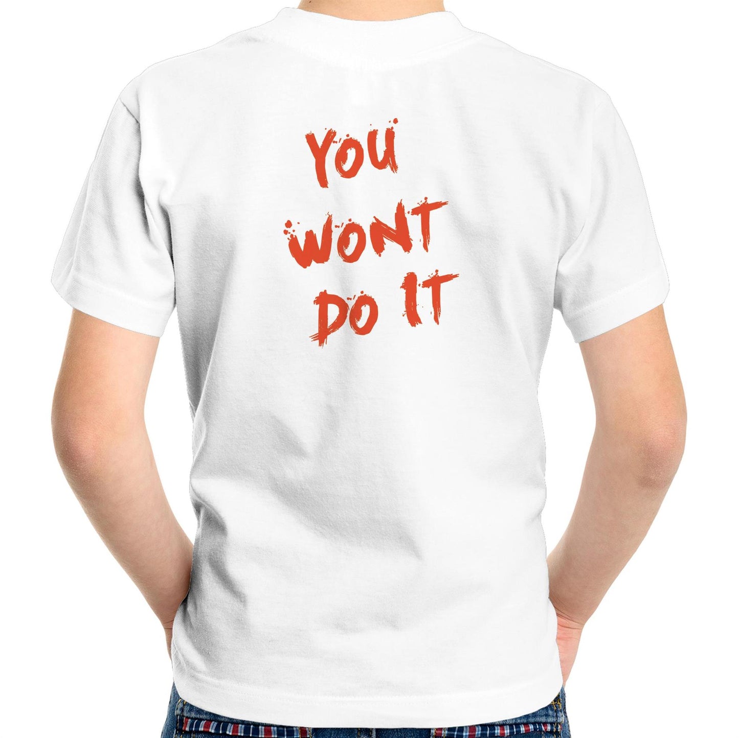 Wheelnuts You Wont do It AS Colour Kids Youth T-Shirt
