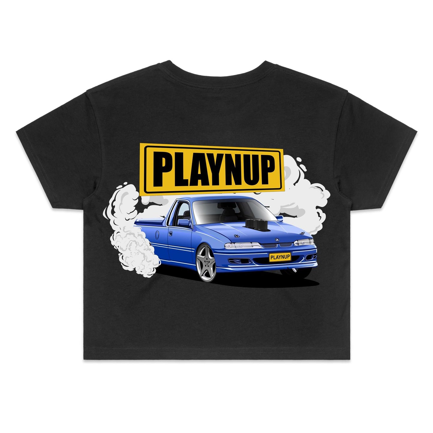 Playnup LS Skid Ute AS Colour  Women's Crop Tee