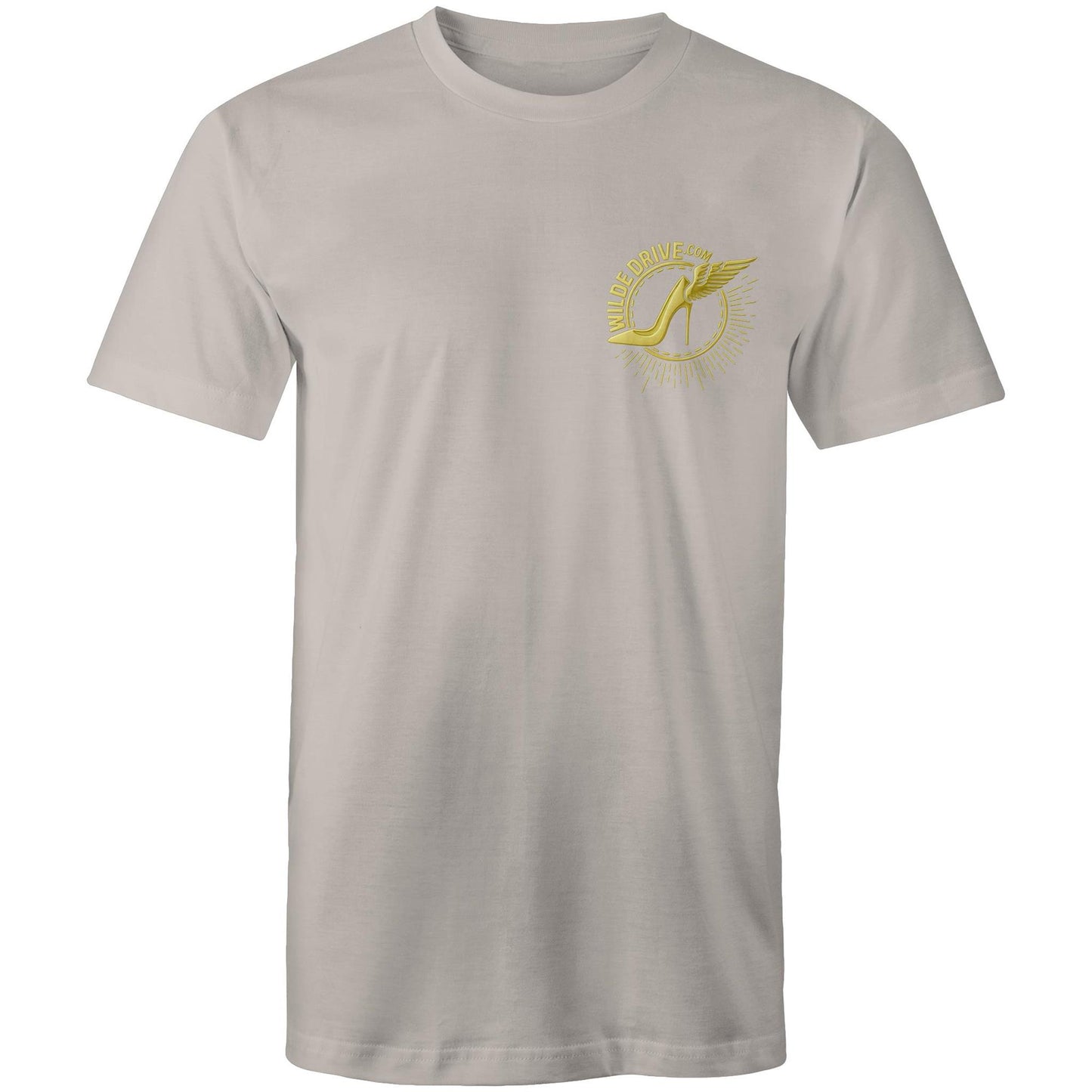 WILDE DRIVE.COM  LIMITED EDITION GOLD CHROME AS Colour Mens T-Shirt