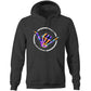 HMB Send It Multi Colour AS Colour Stencil Hoodie