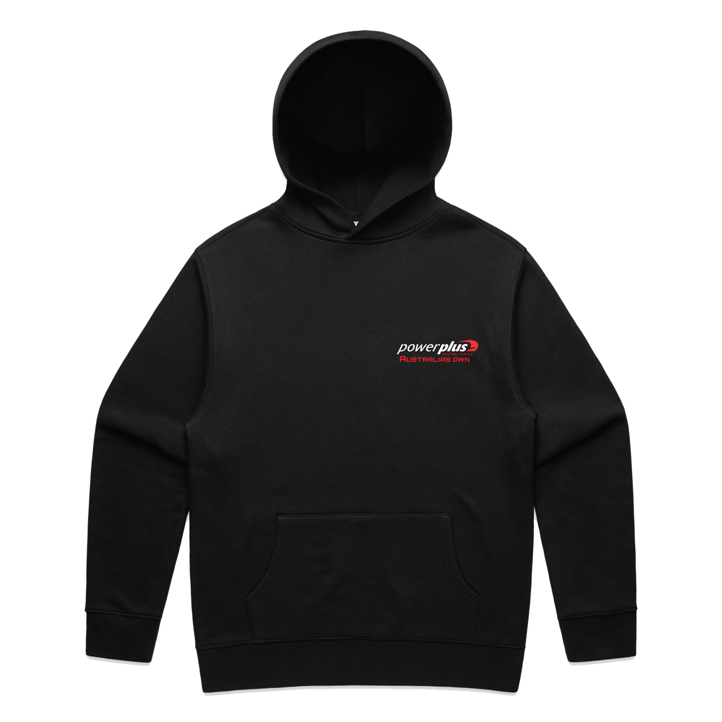 Power Plus hoodie Black AS Colour Stencil