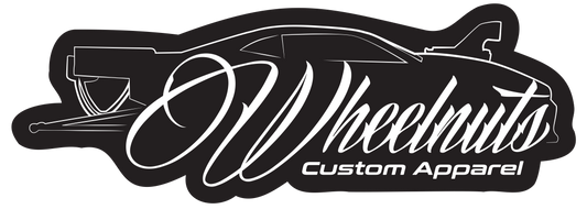 Wheelnuts Custom Apparel Clear With White Sticker 30cm