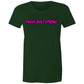 Pussy Built Strong AS Colour - Women's Maple Tee