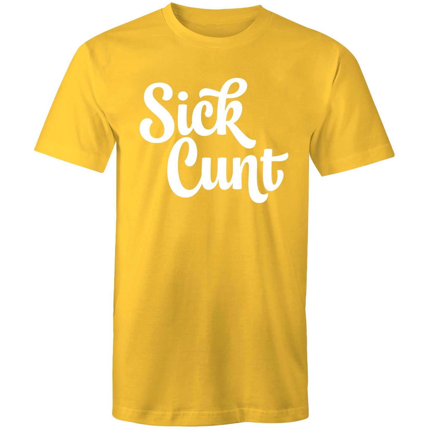 Sick Cunt white AS Colour - Mens T-Shirt