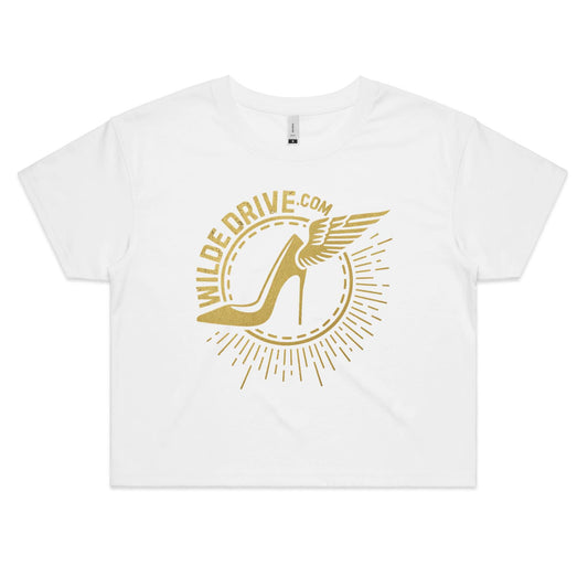 WILDE DRIVE.COM AS Colour - Women's Crop Tee