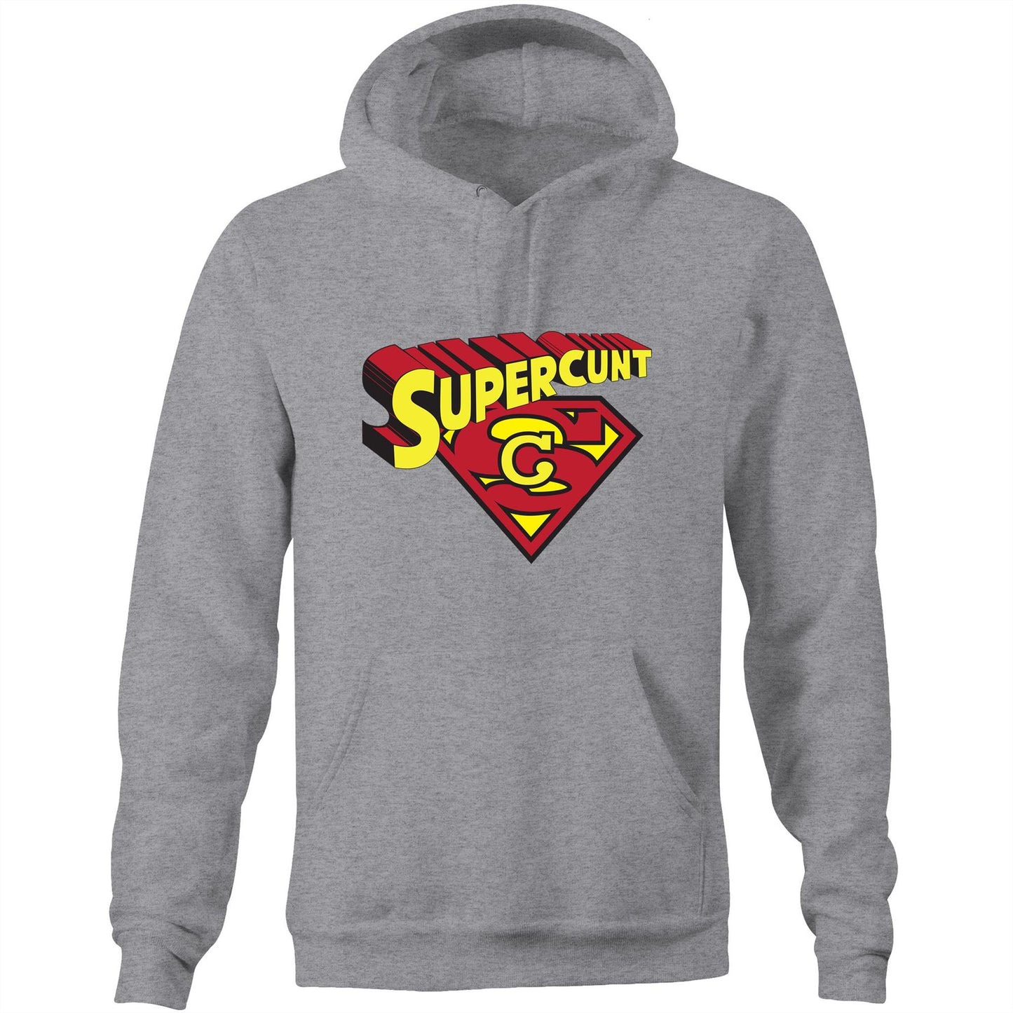 Supercunt - Pocket Hoodie Sweatshirt