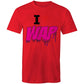 I Love WAP AS Colour - Mens T-Shirt