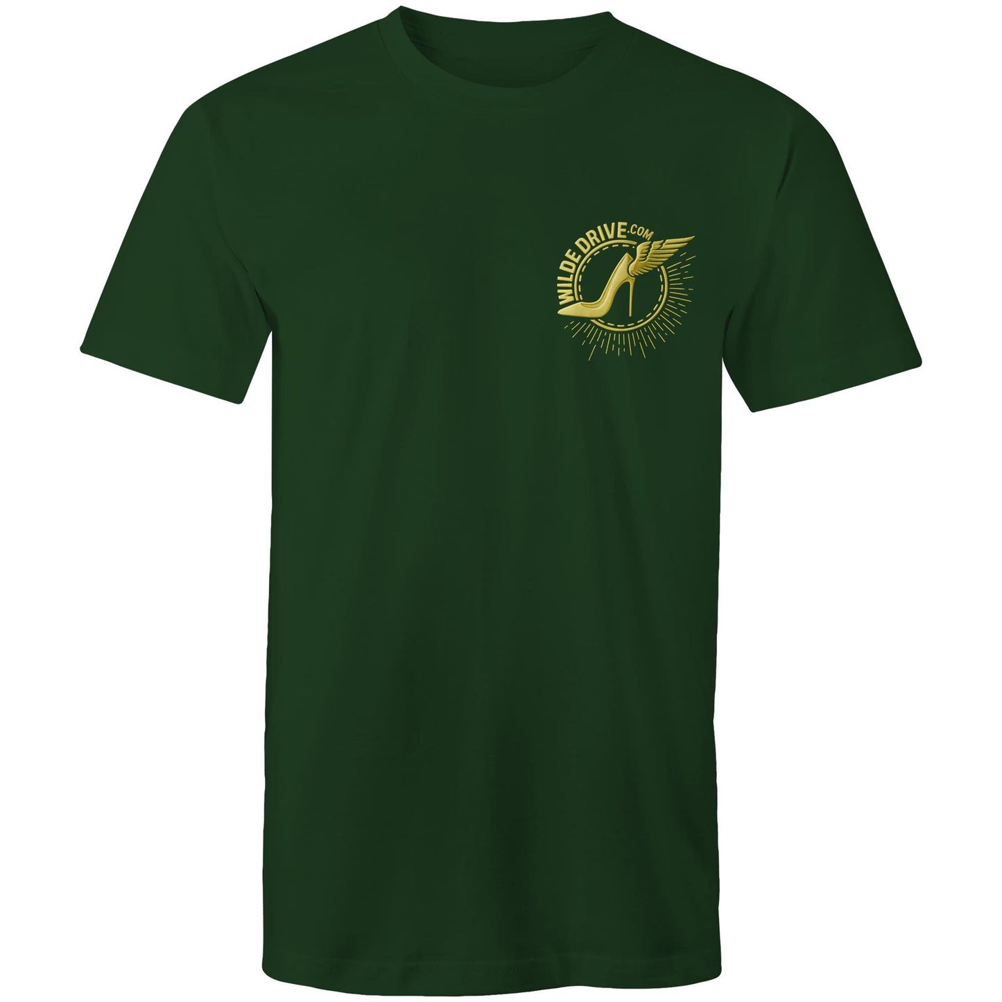 WILDE DRIVE.COM  LIMITED EDITION GOLD CHROME AS Colour Mens T-Shirt