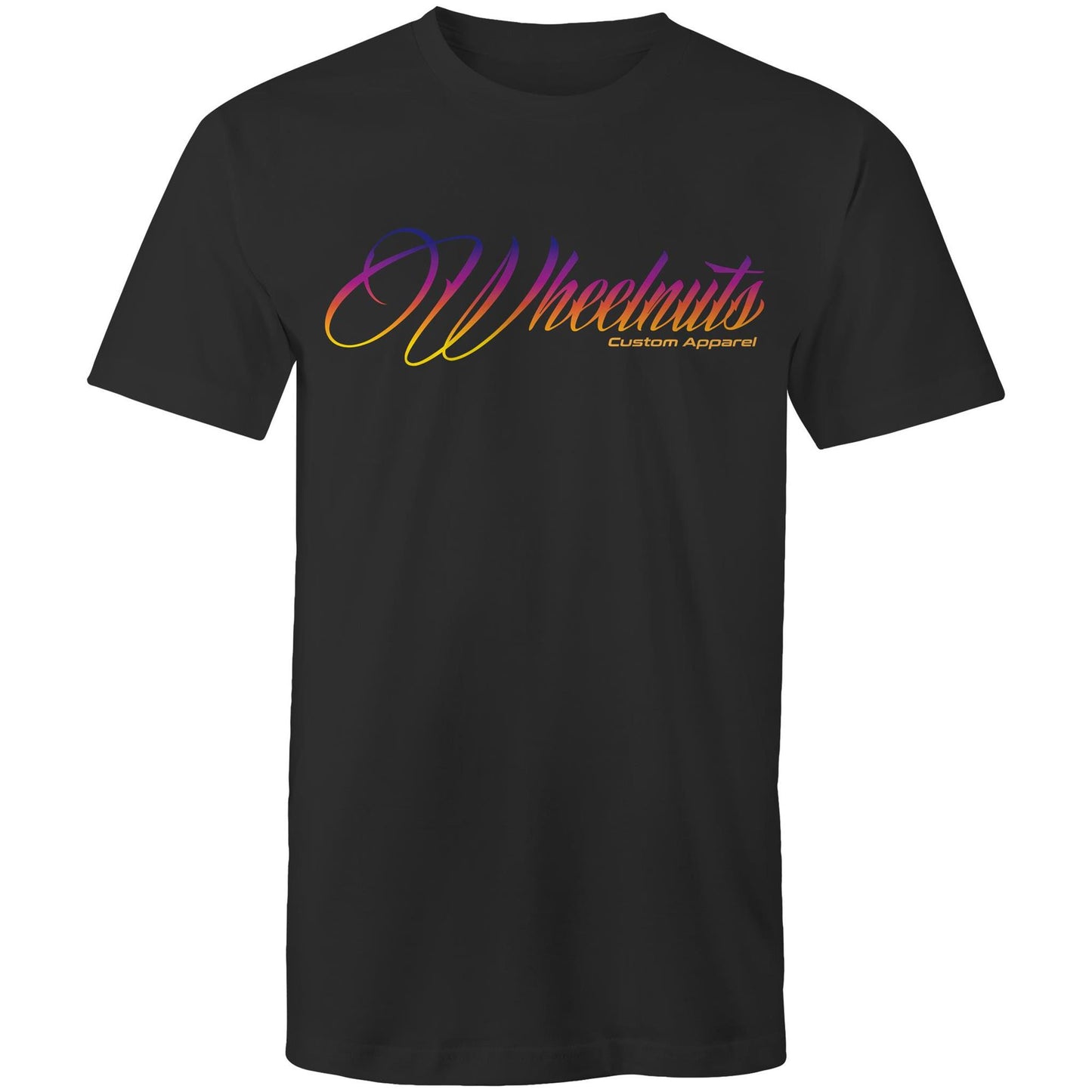 Wheelnuts Rainbow - Front Logo Tee
