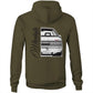 VL Calais Turbo AS Colour Stencil - Pocket Hoodie Sweatshirt