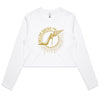 WILDE DRIVE.COM AS Colour - Women's Long Sleeve Crop Tee